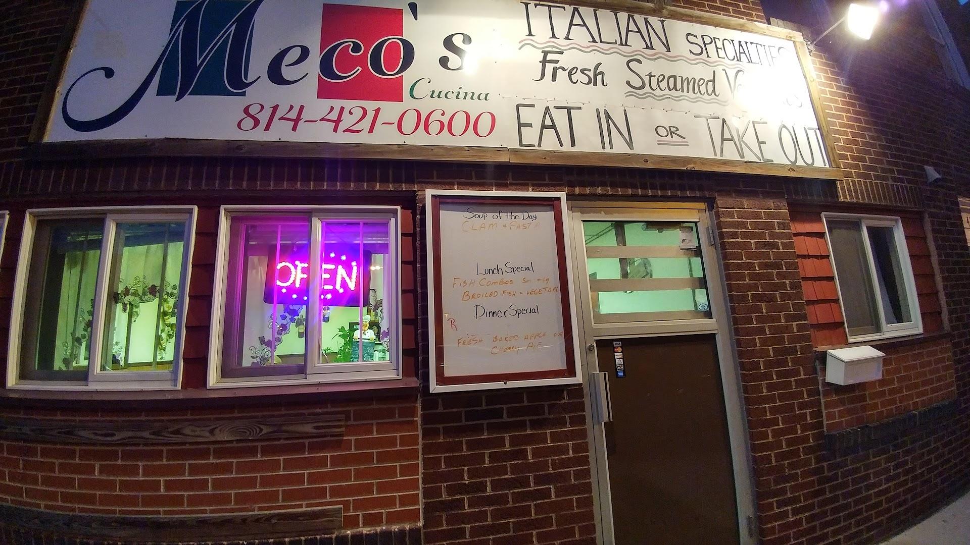 Meco's Cucina Menu image 3